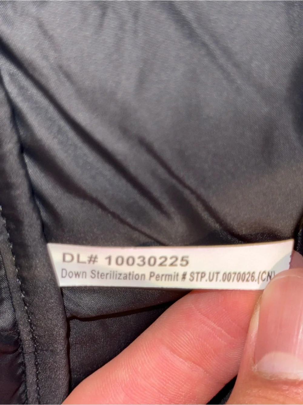 The North Face Two-Tone Black & White Puffer Coat